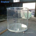 Customized Lucite Giant Acryl Circular Aquarium für die Ausstellung